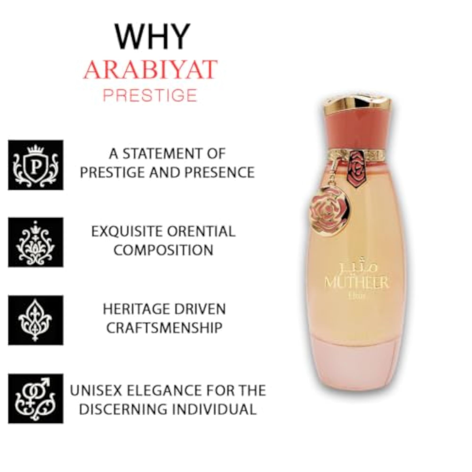 Mutheer Elixir EDP 100ml, Unisex Amber Musky Perfume